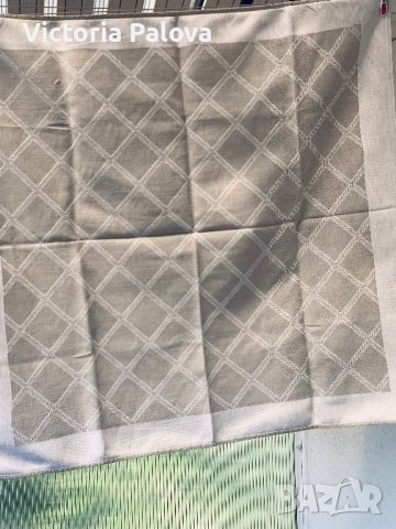 Две тежки ленени покривки-комплект,Германия, снимка 10 - Покривки за маси - 37448594