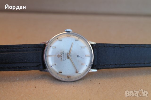 Швейцарски мъжки часовник ''Darwil'', снимка 7 - Мъжки - 43836680