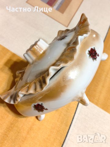 Разкошен Стар Югославски Порцелан Jugoporcelan Titov Veles, снимка 6 - Антикварни и старинни предмети - 43216503