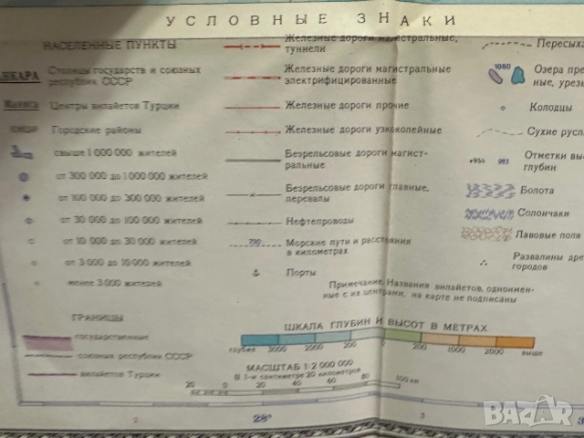 Турция карта, снимка 5 - Енциклопедии, справочници - 51825091