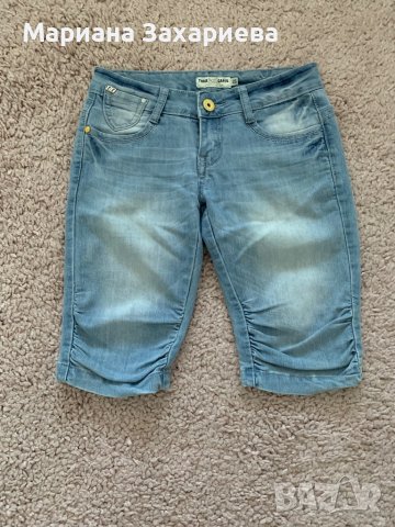 Дамски 3/4 дънки, размер XS