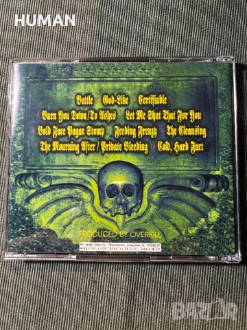 Static-X - Overkill - Iced Earth -Exploited , снимка 7 - CD дискове - 49667867