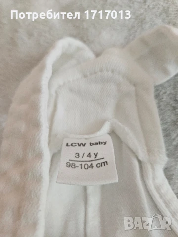 Дънков гащеризон LC Waikiki – размер 98-104, снимка 5 - Детски къси панталони - 50857386