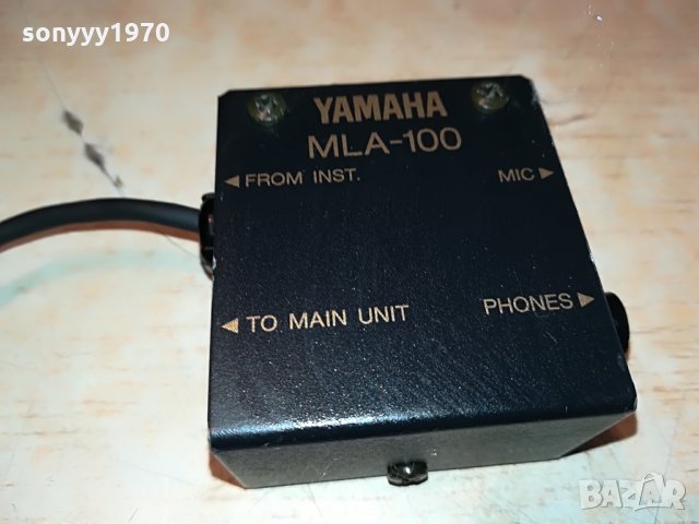 yamaha mla-100 внос sweden 3006211056, снимка 8 - Ресийвъри, усилватели, смесителни пултове - 33375444