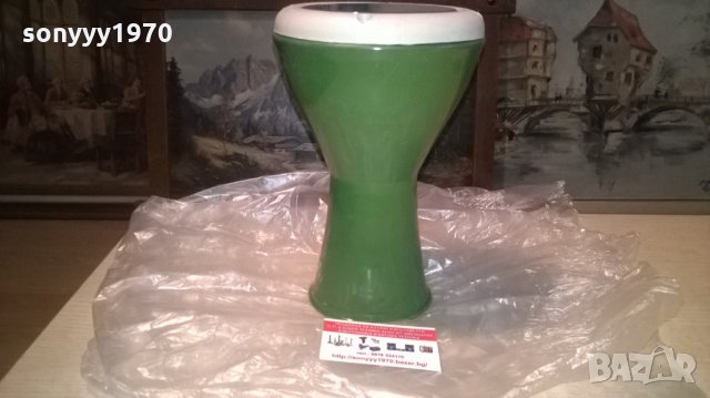 ЗЕЛЕНА ТАРАМБУКА-МЕТАЛНА-нова от сирия, снимка 8 - Ударни инструменти - 27288793