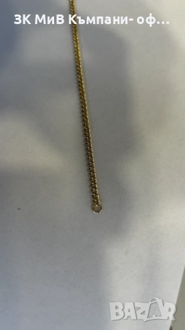 златна гривна 2.34 гр     05891-25/2, снимка 3 - Гривни - 52721468