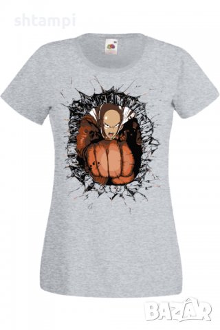 Дамска тениска One Punch Man 02,Анимация,игра,Празник,Повод., снимка 5 - Тениски - 38073756