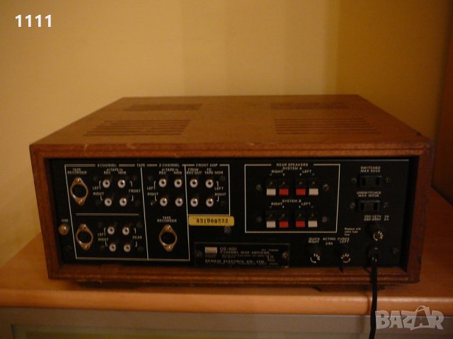 SANSUI QS-500, снимка 6 - Ресийвъри, усилватели, смесителни пултове - 35349055