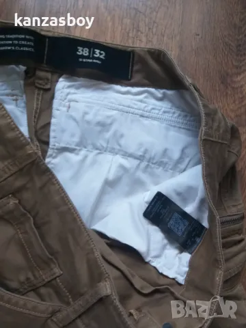 g-star rovic zip 3d regular tapered - мъжки карго панталон ОТЛИЧНО !!!ГОЛЯМ РАЗМЕР!!! 38, снимка 10 - Спортни дрехи, екипи - 48523462