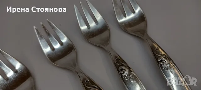 5 броя посребрени десертни вичлички Bruckmann 90  , снимка 6 - Прибори за хранене, готвене и сервиране - 48095769