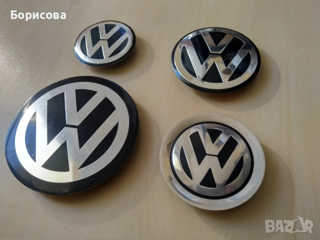 Продавам 4 емблеми на VW Фолксваген