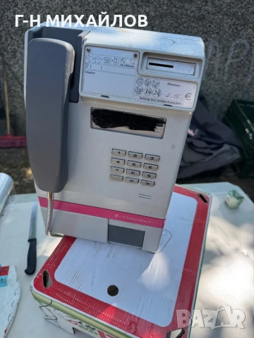 Уличен телефон , снимка 4 - Антикварни и старинни предмети - 50805332