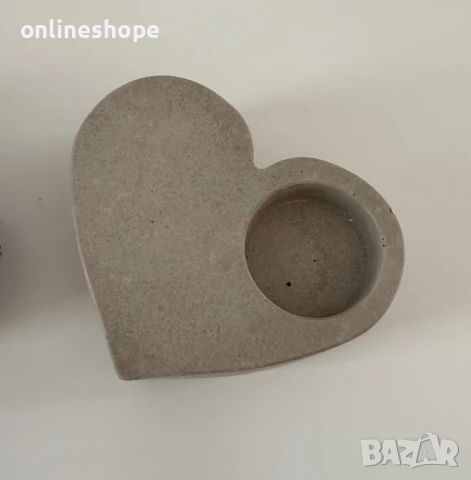 Ръчно изработен свещник “Сърце” – елегантност с послание, снимка 5 - Декорация за дома - 50524597