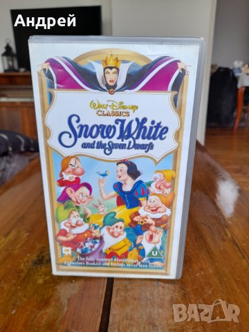 Видеокасета Snow White and the Seven Dwarfs, снимка 1 - Други ценни предмети - 38695714