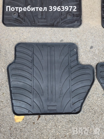 Комплект 4 бр. Гумени стелки за Ford Fiesta 2018г, снимка 3 - Аксесоари и консумативи - 52032968