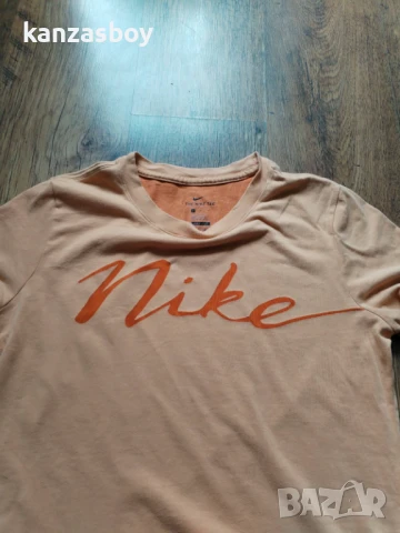 Nike Dri-FIT - страхотна дамска тениска КАТО НОВА М , снимка 4 - Тениски - 50716910