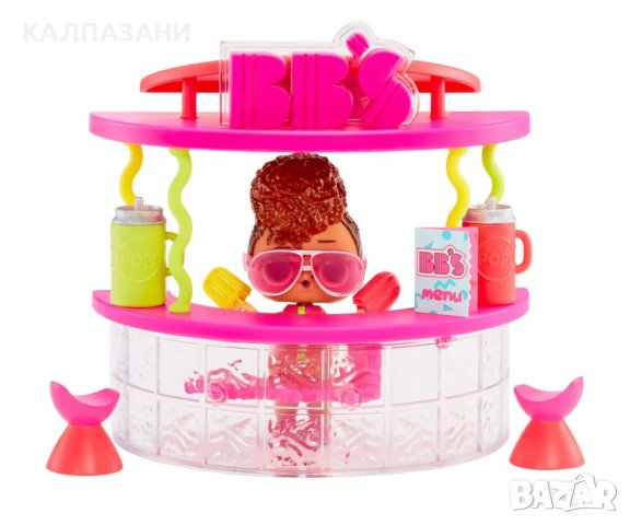 Кукла L.O.L. - 581642 - Комплект кукла с мебели, Snack Bar, снимка 4 - Кукли - 37290495