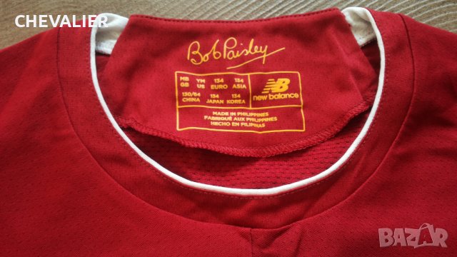 NEW BALANCE FC LIVERPOOL Kids Footall T-Shirt размер 9 години / 134 см детска футболна тениска 25-59, снимка 11 - Детски тениски и потници - 43544597