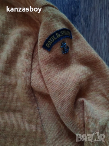 paul and shark supermelange cool touch - страхотен мъжки пуловер Л КАТО НОВ, снимка 3 - Пуловери - 52818580