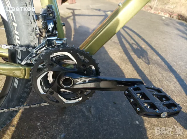 Планински велосипед Giant 29 цола, части Deore XT, хидравлични спирачки, снимка 7 - Велосипеди - 50078032