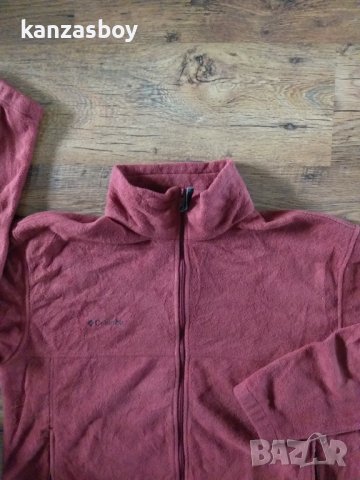 Columbia Men's Steens Mountain Full Zip Fleece - страхотно поларено горнище УГОЛЕМЕНО, снимка 3 - Спортни дрехи, екипи - 39191034