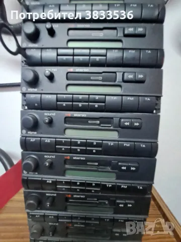 Vw Alpha Оригинал и Vw Golf Mk3 радиокасетофони, снимка 3 - Аксесоари и консумативи - 49687653