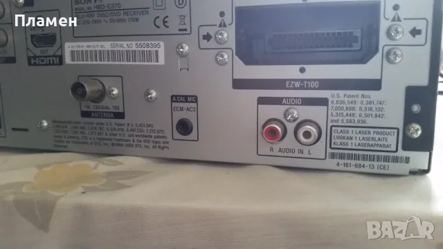 DVD Sony HBD-E370 Blu-Ray Disc, снимка 9 - Ресийвъри, усилватели, смесителни пултове - 48492345