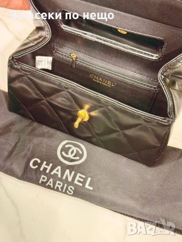 Chanel Дамска Чанта Тип Куфарче - Налични Различни Цветове Код SK225, снимка 6 - Чанти - 52593557