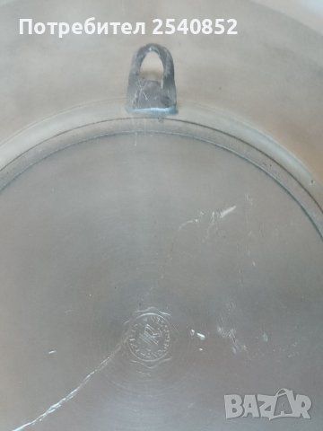 Стара декоративна чиния, снимка 5 - Антикварни и старинни предмети - 39803116