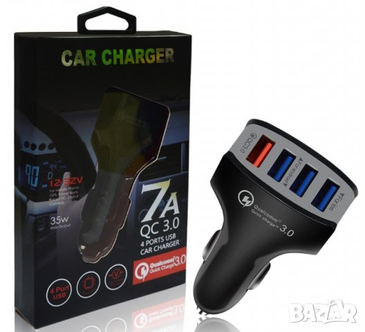 Висококачествено универсално USB зарядно за кола със защита, снимка 2 - Аксесоари и консумативи - 28044929