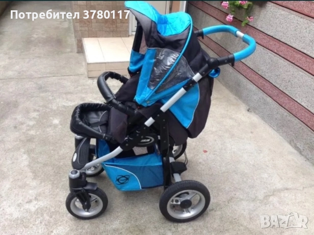 БЕБЕШКА КОЛИЧКА - Elipso, 3в1, Олекотен Алуминий