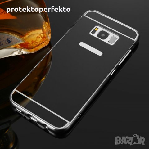 Огледален алуминиев бъмпер кейс за Samsung Galaxy S8, S8 Plus, Note 8, снимка 4 - Калъфи, кейсове - 28636240