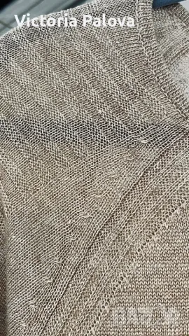 Скъпа блуза 100% лен  BELSTAFF ENGLAND, снимка 6 - Блузи - 49113163