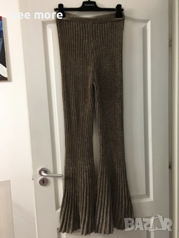 ARKET ефектен панталон тип русалка S, снимка 7 - Панталони - 52762431