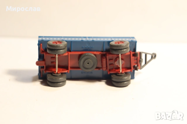 WIKING H0 1/87 РЕМАРКЕ КАМИОН МОДЕЛ ТИР, снимка 3 - Колекции - 53166700