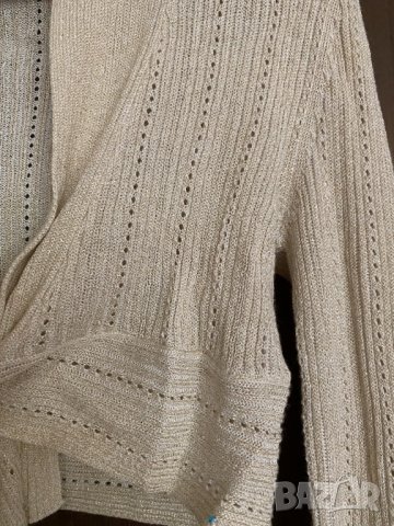 Детска къса жилетка/болеро за момиче за 6/8 години, снимка 2 - Детски пуловери и жилетки - 33417439