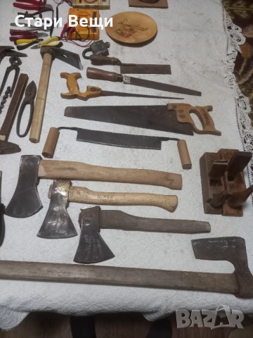 Стари инструменти ножове брадви, снимка 18 - Ножове - 53529731