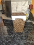 Плетен кош за пране с капак., снимка 2