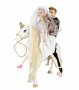 Комплект Кукла Барби Булка и Кен с кон, 36см