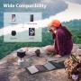 Сгъваем соларен панел 21W – USB зарядно за телефон и powerbank | Нов, снимка 5