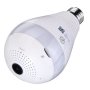 Панорамна IP камера Automat, тип крушка за наблюдение, Безжична камера , Panoramic Camera I, снимка 3