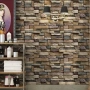 Самозалепващ 3D тапет с тухлен ефект – PVC, водоустойчив и шумоизолиращ, 300 x 35 см, снимка 2