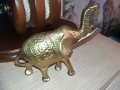 мед/месингово слонче-цвят злато 10х9х5см, снимка 11