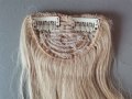 Нов рус бретон от естествена човешка коса руса - мод.3, снимка 4