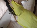 Жълта рокля, М размер, снимка 1 - Рокли - 27664117