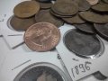 Голям лот монети от едно пени, снимка 2