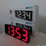 НОВ ПОСТОЯННО СВЕТЕЩ LED ЧАСОВНИK С ГОЛЕМИ СВЕТЕЩИ ЦИФРИ НА ТОК. СВЕТЕЩИ ЧАСОВНИЦИ. БУДИЛНИК АЛАРМА, снимка 13