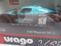 1:43 BBURAGO MASERATI MC 12 КОЛИЧКА ИГРАЧКА МОДЕЛ , снимка 2