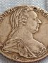 Сребърна монета 1 талер 1780г. Ранен Рестрайк Мария Терезия 13799, снимка 2