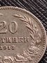 МОНЕТА 20 стотинки 1912г. ЦАРСТВО БЪЛГАРИЯ СТАРА РЯДКА ЗА КОЛЕКЦИОНЕРИ 35751, снимка 4